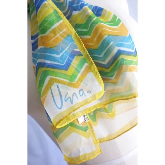 70s Vintage Vera Neumann Italian Chiffon Scarf‎ - Picture 11 of 12